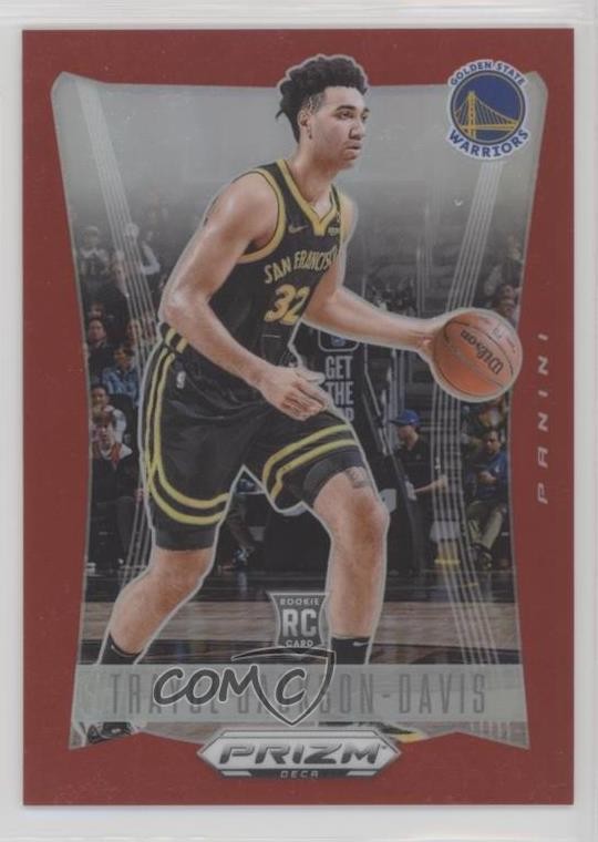 2023-24 Panini Prizm Deca Red Prizm 180/199 Trayce Jackson-Davis #239 0re1
