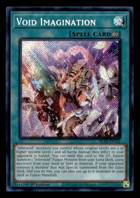 Void Imagination Secret Rare Battles of Legend: Terminal Revenge BLTR-EN101