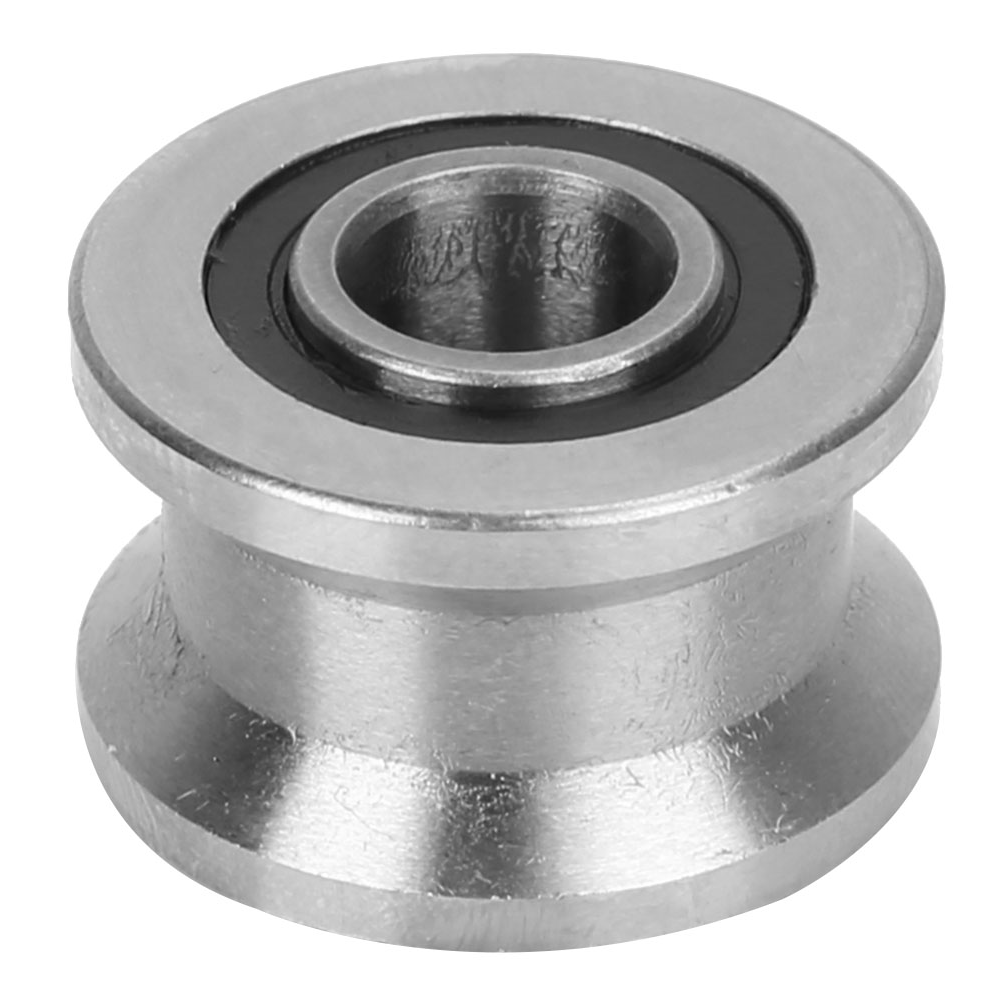 .1pcs T22 U Shaped Flat Track Groove Pulley Bearing Sliding Roller Bearing