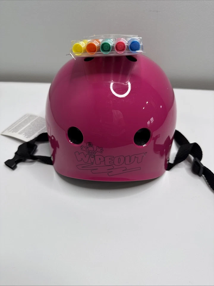 Casco Wipeout Dry Erase Youth 5+ - Rosa Neón Foto 4 de 4
