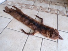 Véritable fourrure en col de renard