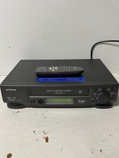 Hitachi VT-FX6407AS VCR Hi-Fi Stereo VHS Player Recorder w/ Remote Working