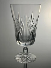 Lovely SARATOGA by Lenox Cut Crystal Iced Tea Glass 6 5/8" EUC