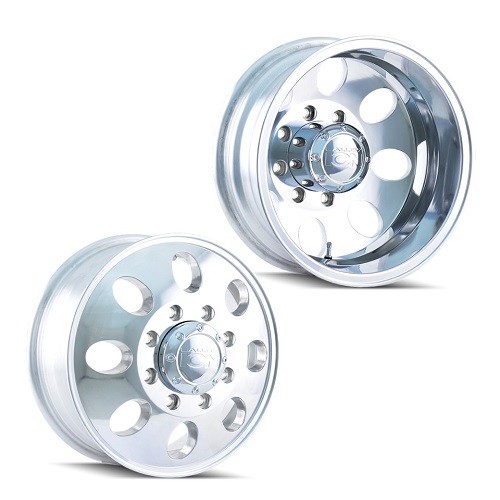 17x6.5 Ion 167 Polished GM/DODGE/FORD DUALLY Wheels 8x6.5 Set of 4 | eBay