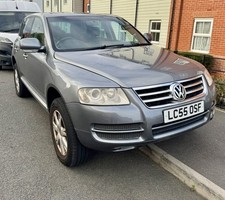 VW VOLKSWAGEN TOUAREG 2.5 AUTO DIESEL 4x4, VERY RELIABLE, LONG MOT