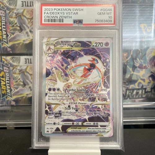 2023 Deoxys VSTAR Crown Zenith GG46/GG70 PSA 10 Pokémon SWSH