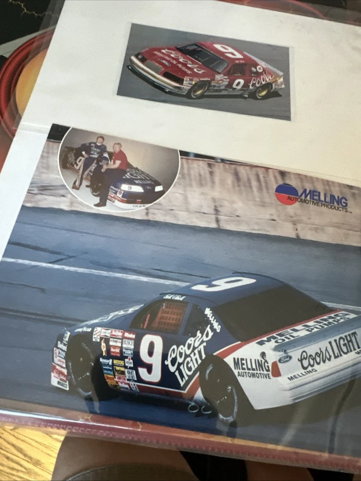 Huge 100+ Bill Elliott card Lot Collection In Pages Albums Postcards Scrap Book - Image 3 of 4