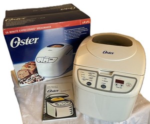Oster ExpressBake 5838 Breadmaker Machine White In Original Box