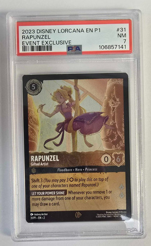 Rapunzel - Gifted Artist graded PSA 7 for sale on eBay