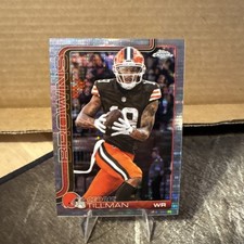 2025 Topps Chrome Cedric Tillman pulsar refractor Cleveland Browns #67 