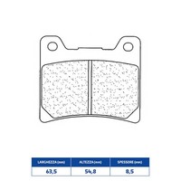 Set BeläGe Bremse CL Brakes 2283A3 + Yamaha 125 TZR 89/92