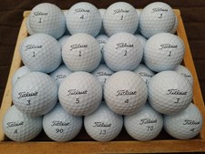 40 Titleist Pro V1 "2025-26" Mint Near Mint Used Golf Balls 5A / 4A