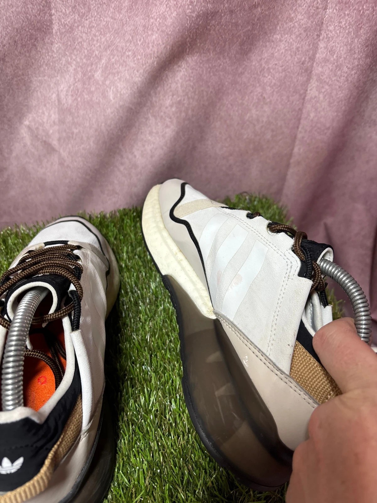 Adidas ZX 2K Boost Pure Trainers uk size 5 image 7