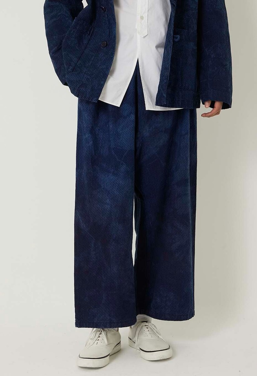 【Na.e】Stitch Wide Jeans_Indigo Blue Ｌサイズ Stitch Wide Jeans_Indigo Blue | Na.e
