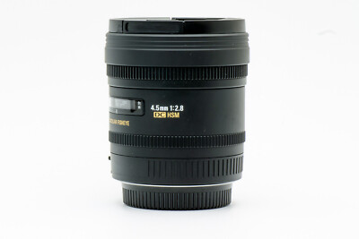 Sigma SA Mount Sigma  4.5mm f/2.8 Circular Fisheye Lens    EX DC HSM