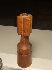 DANSK Designs by Jens Quistgaard Teak Denmark 8” Peugeot Peppermill Chess KING 