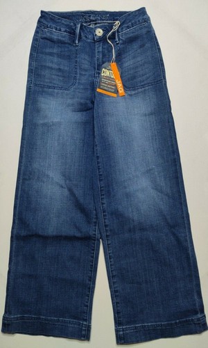 Jag Jeans Womens 0/25 Simone Wide Leg 