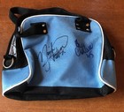 NICK ANDERSON / BO OUTLAW SIGNED ORLANDO MAGIC BAG JSA COA
