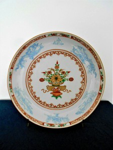 Antique Chinese Kangxi Porcelain Plate Dragon/Poenix 18th C !
