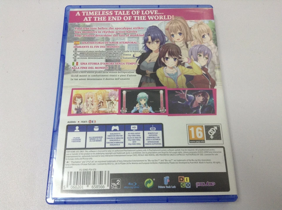 SONG OF MEMORIES - PLAYSTATION 4 PS4 PLAY STATION 4 - PAL ESPAÑA, foto 2 de 3