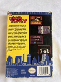 Dick Tracy for Nintendo (NES) - with Box - No Manual