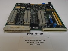 DEK 265 HORIZION Next Move Card 