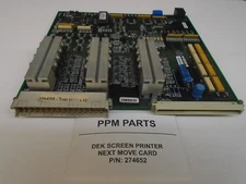 DEK 265 HORIZION Next Move Card 