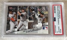 2017 TOPPS NOW #626 MLB SETS HR RECORD PSA 10 GEM MINT - JUDGE & STANTON