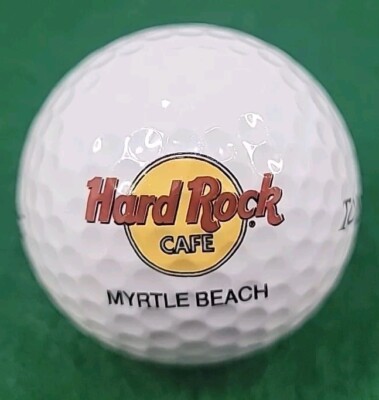 Hard Rock Cafe Myrtle Beach Logo Golf Ball - Myrtle Beach, SC