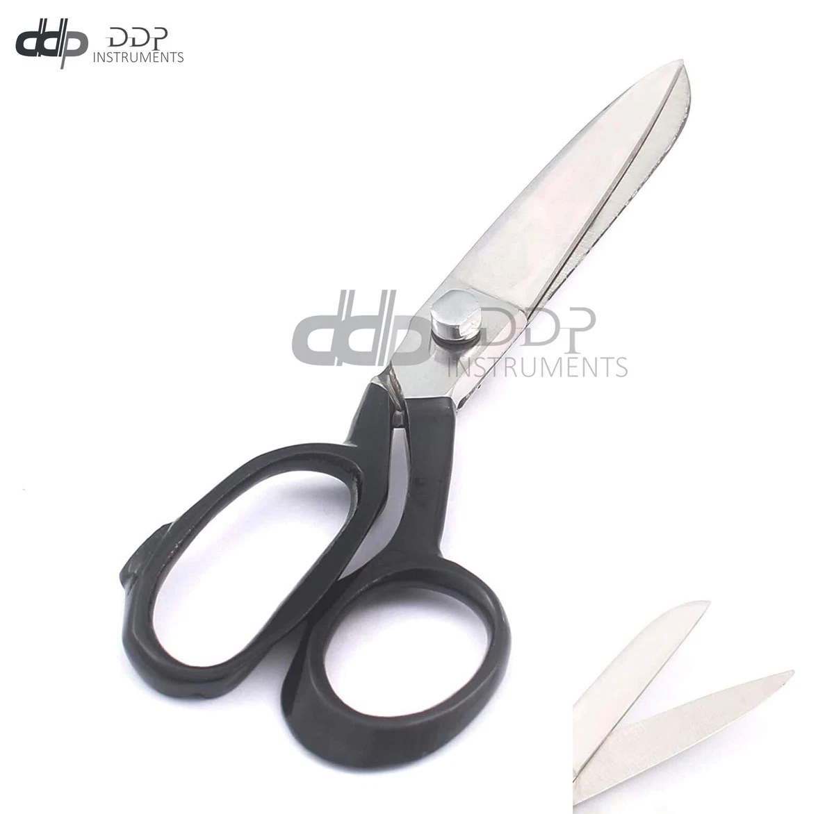 Tailor Scissor 12'' Dressmaking Fabric Scissors Clothes Sewing Black Handle