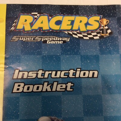 Lego Racers Super Speedway Game Instruction Booklet | eBay