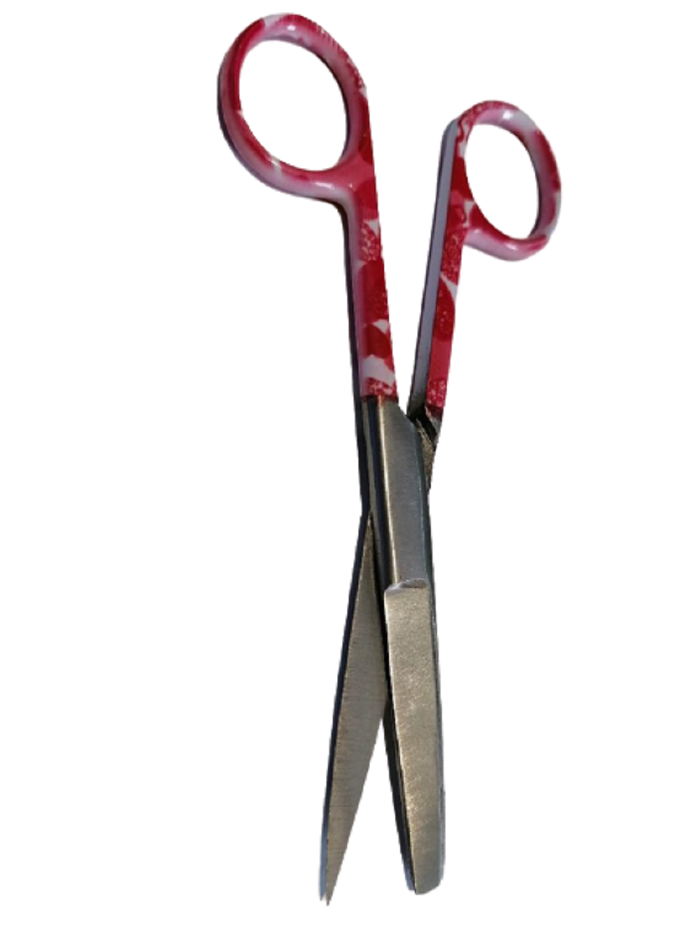 NURSES SCISSORS (Pink Hearts & Flowers Handle) 13cm (5.5") Free UK P