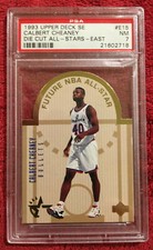 1993-94 Upper Deck SE Die Cut Future NBA All-Star East Calbert Cheaney #E15 PSA7