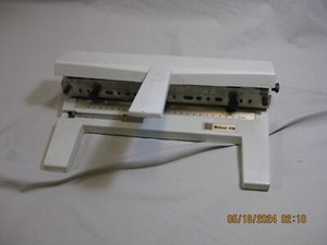 Acco Mutual 450 Industrial 3 Hole Paper Punch Adjustable Business Office School