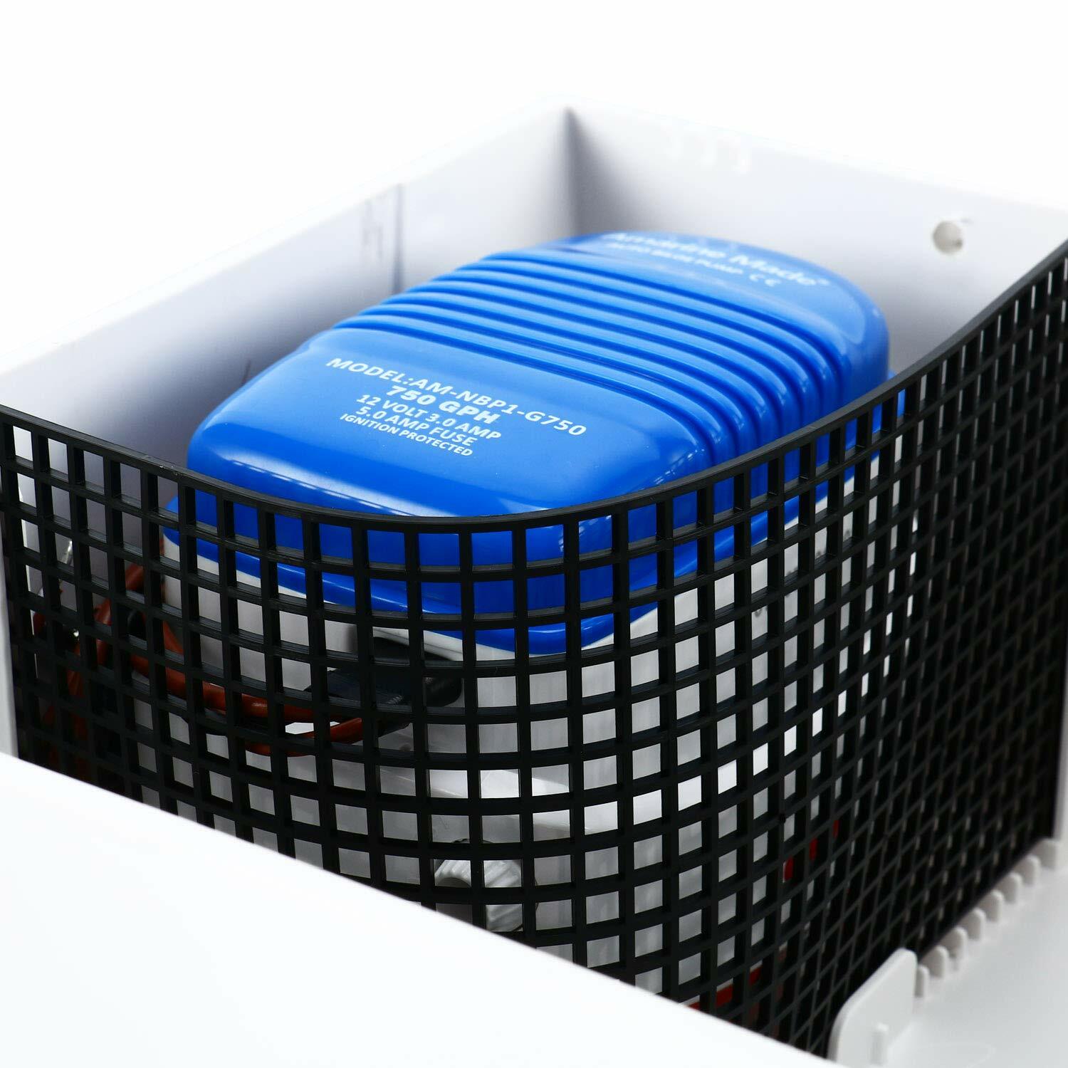 Boat Marine Shower Sump Water Pump Drain Kit System 12V 750GPH Multi