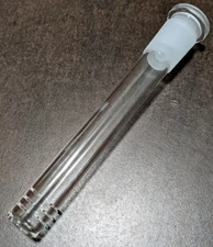 4" Inch 18mm/14mm Downstem Glass Slide With Diffuser For Water Pipe Bong Smoking