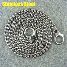 Stainless Steel Fob Pants Chain Bag Wallet Chains Snap Hook, Length - 33 inches