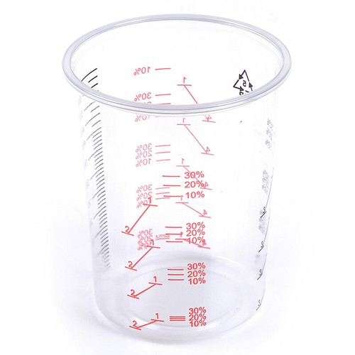 Calibrated Plastic Paint Mixing Cups/Pots 600cc MHP (FAST DISPATCH) y~*e - Picture 5 of 10