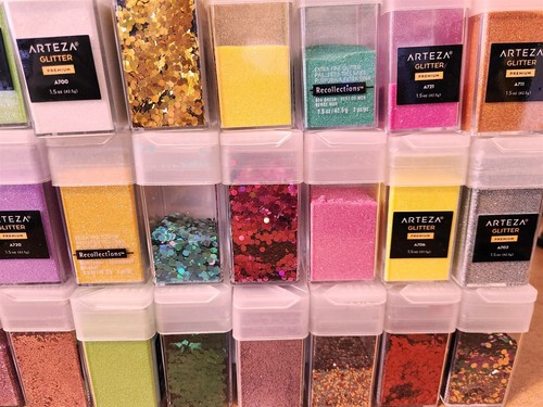 Riesiges Sortiment von 1,5 Unzen Glitzer 46 Farben Handwerk Großverkauf VIELE SIND BRANDNEU - Bild 5 von 10