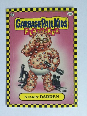 Garbage Pail Kids Topps Sticker Flashback Series 1 2010 Starin  Darren 23a