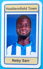 NABY SARR HUDDERSFIELD TOWN READING CHARLTON LYON 2021-22 TRADING CARD No 12
