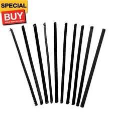 10Pcs 6 inch 150mm 24T Mini Hacksaw Blade Replacement, Multifunctional Carbon St