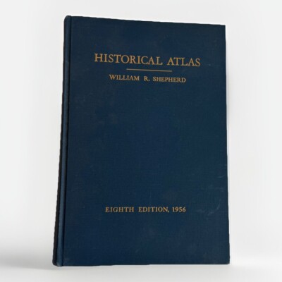 Historical Atlas 8th Edition by William R. Shepherd, Maps for Period Since 1929
