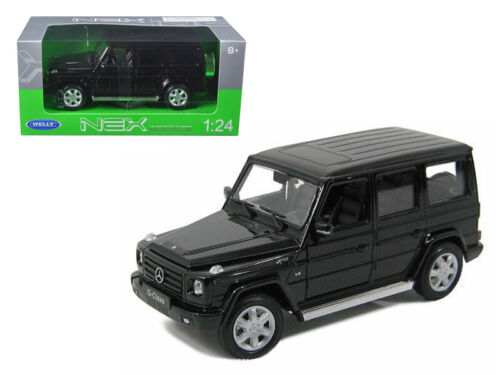 Welly 24012BK Mercedes Benz G Class Wagon Black 1/24-1/27 Diecast Model Car - Picture 1 of 1