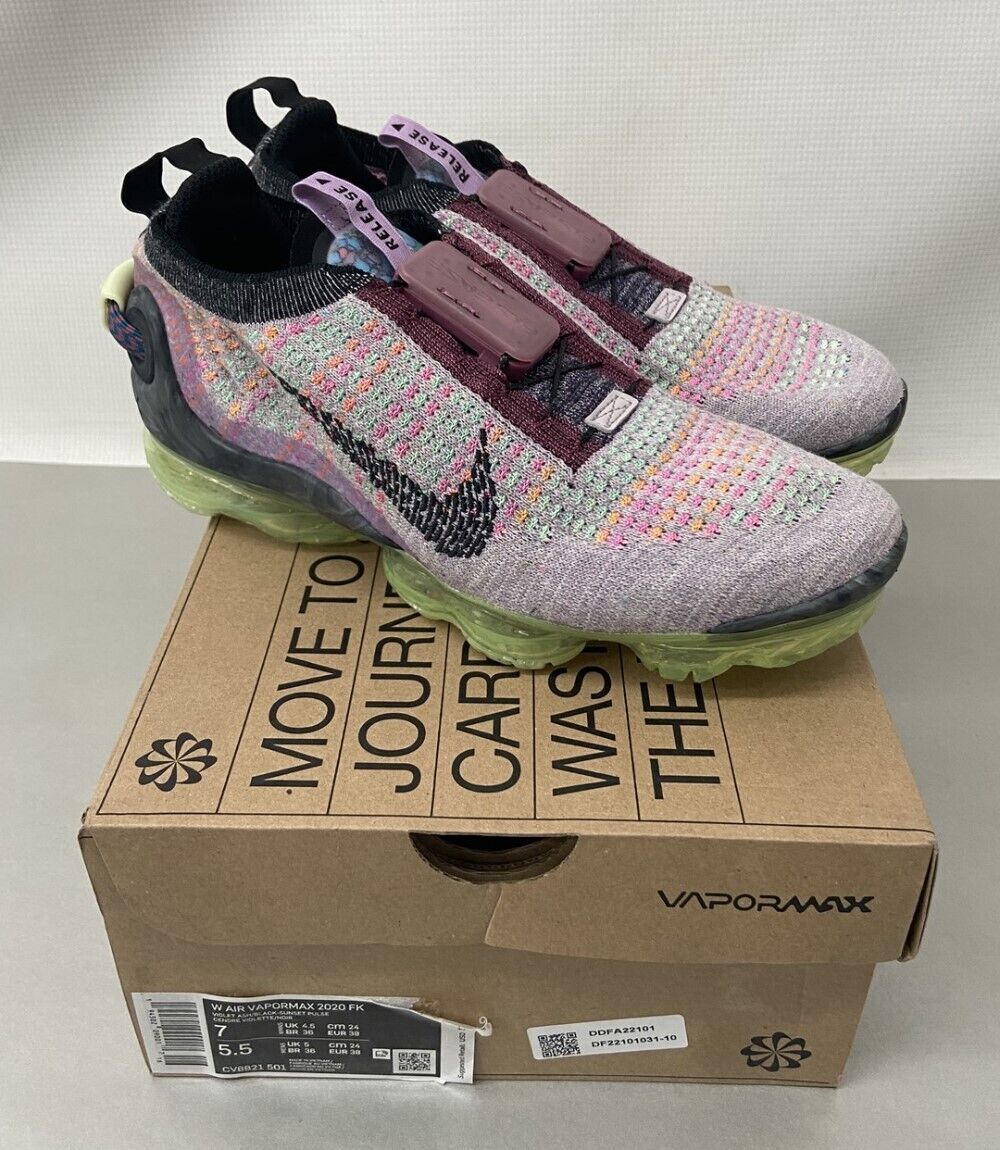 Nike W Air VaporMax 2020 FK Flyknit Violet Ash/Black-Sunset Pulse