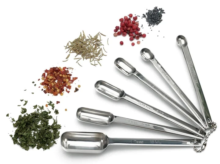 Endurance Spice Measuring Spoon Set Of 6 Stainless Steel Home & Kitchen - Image 2 of 4