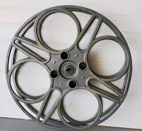 Bobine De Film 35 Mm Vintage Goldberg Brothers – Aluminium, 6 Trous, 15 Pouces