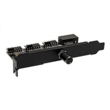 Lamptron CFM36 Ventilatore e Controller LED RGB per Slot PCI - Nero