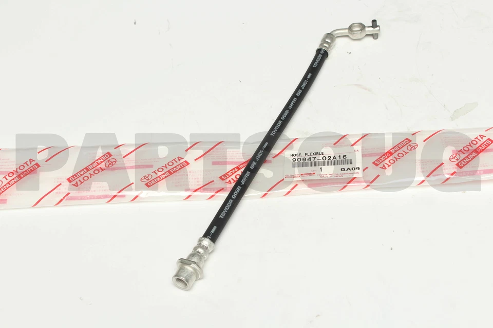 9094702A16 Genuine Toyota HOSE, FLEXIBLE, NO.1(FOR FRONT) 90947-02A16 - Image 3 of 4