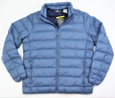 New Eddie Bauer Men's Packable Down Jacket Sizes S-3XL Water